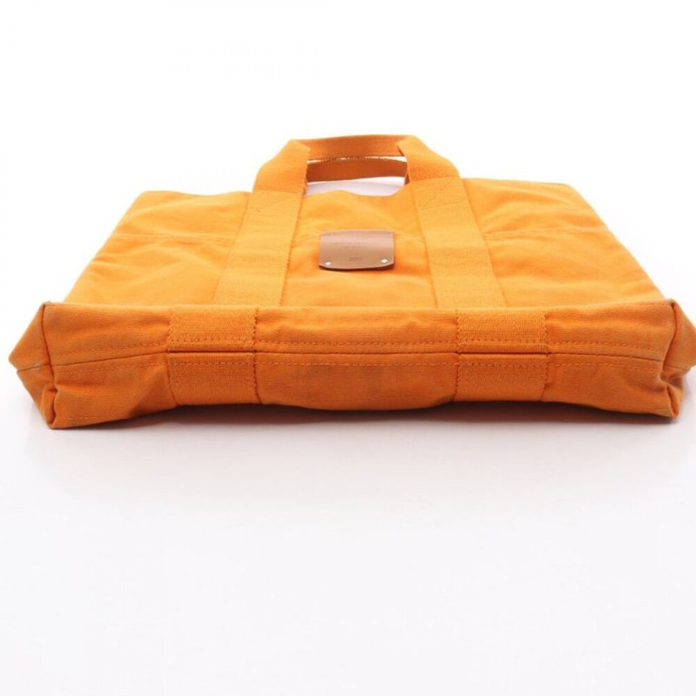 Hermes Tote Bag Fourre Tout Cabas Orange Canvas Fourre Tout Cabas - Picture 5 of 14